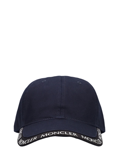 cotton gabardine baseball cap 