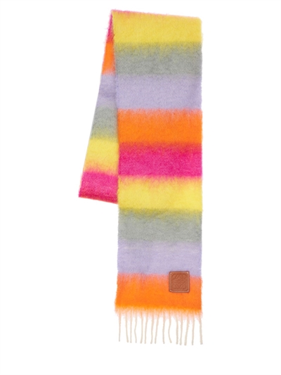 loewe scarf mohair