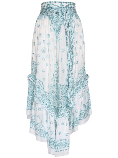 Luisaviaroma Donna Abbigliamento Gonne Gonne lunghe Gonna Maxi In Sangallo Di Cotone 