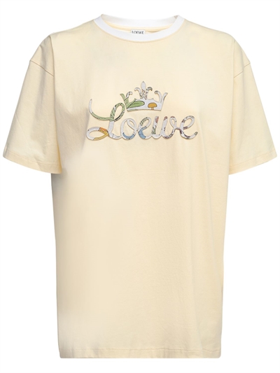 loewe logo t shirt