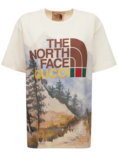 the north face gucci t shirt white