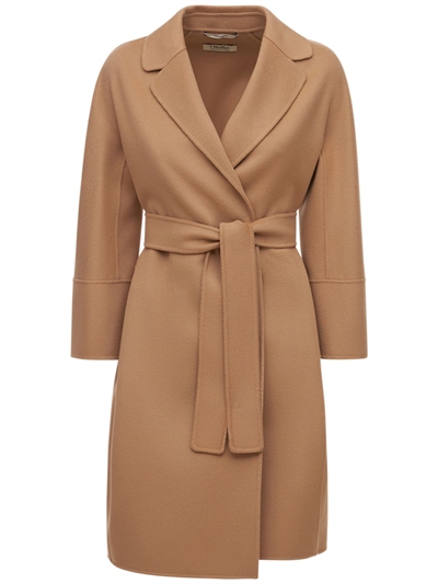 belted wool coat