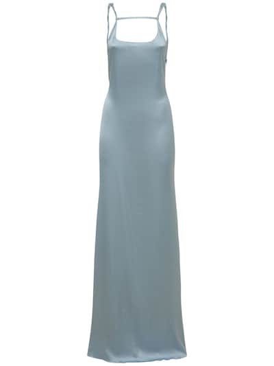 jacquemus light blue dress