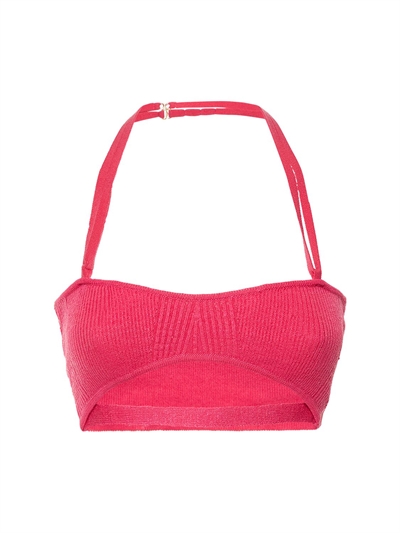 Jacquemus - Le bandeau beijo linen knit 