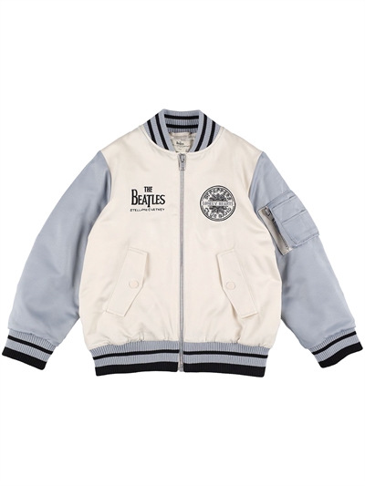 boys white bomber jacket