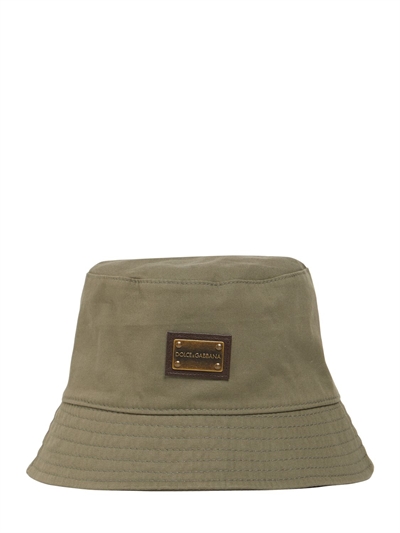 Dolce \u0026 Gabbana - Cotton bucket hat w 
