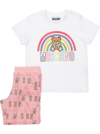 nylon t shirt and shorts