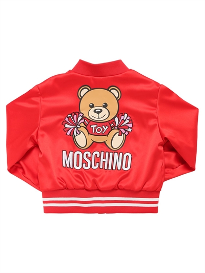 red moschino jacket