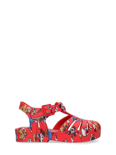Luisaviaroma Boys Shoes Sandals Disney Scented Rubber Sandals 