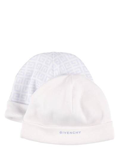 logo print cotton jersey hats 