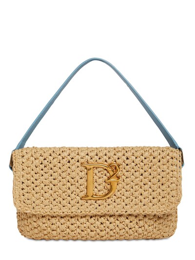 Luisaviaroma Donna Accessori Borse Borse di paglia Borsa Baguette D2 Statement In Rafia 