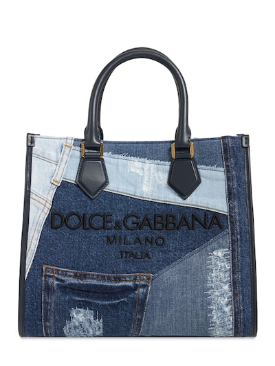 dolce gabbana denim bag