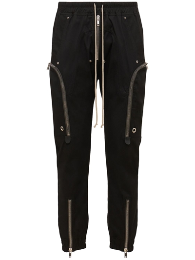 Bahaus zip cargo cotton canvas pants 