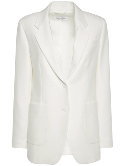 classic white blazer