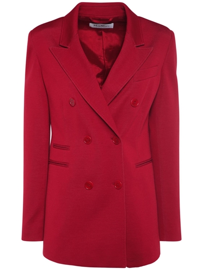 tibi red blazer