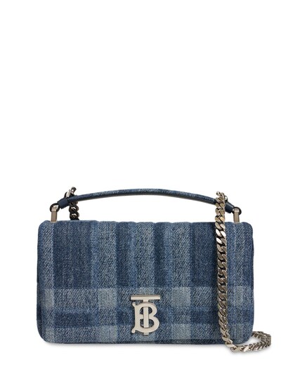 denim burberry bag