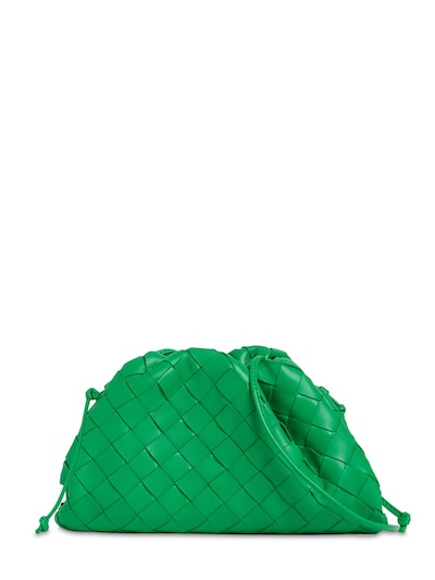 Mini pouch intrecciato leather pouch - Bottega Veneta - Women