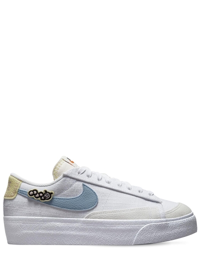 blazer low platform sneakers