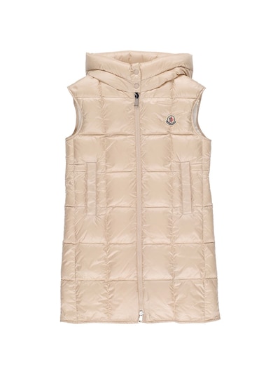 moncler vest beige