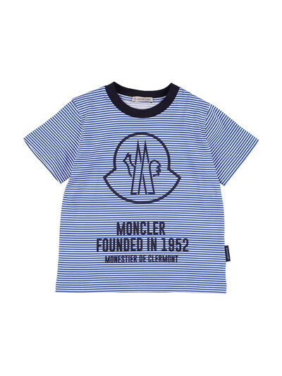 moncler striped t shirt