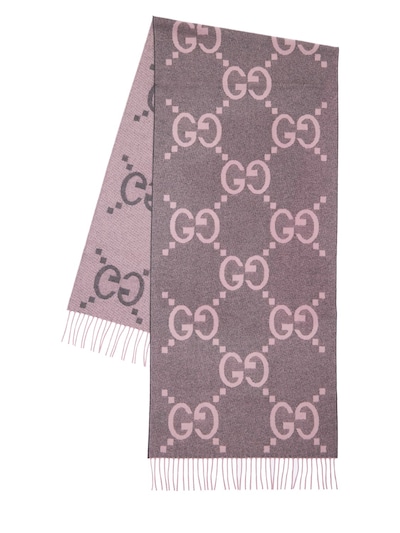 Gg jacquard scarf - Gucci Women
