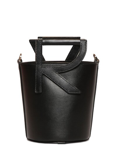 Roger Vivier Mini Leather Bucket Bag