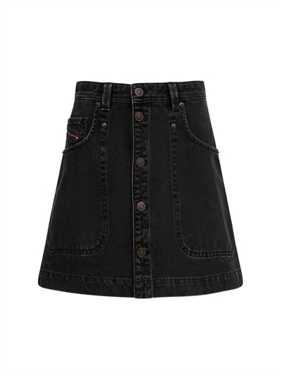 diesel denim mini skirt
