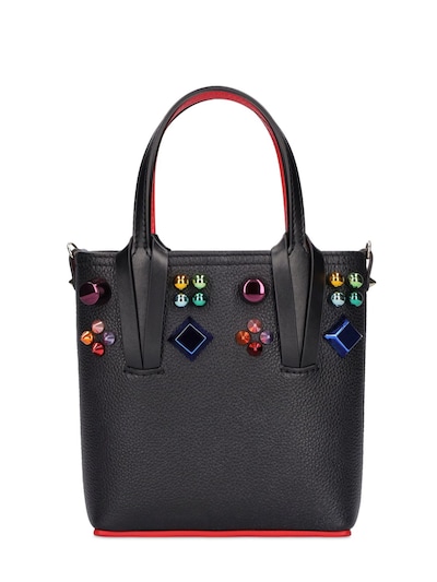 Cabata Leather Tote in Black - Christian Louboutin