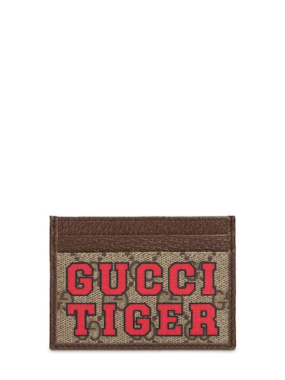 gucci tiger card case