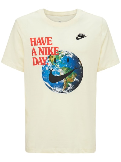astronauta Conductividad controlador Nike - Camiseta have a nice day - Coconut | Luisaviaroma