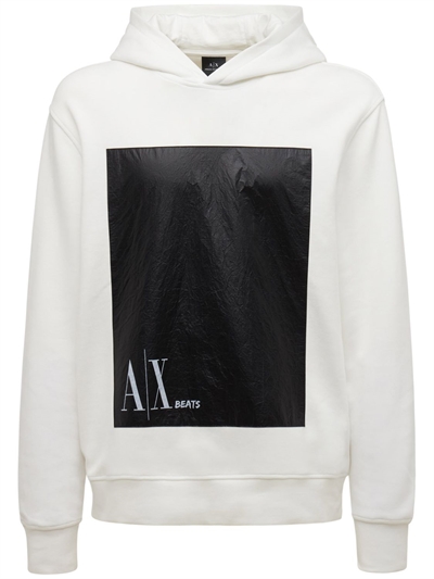 armani exchange white sweatshirt