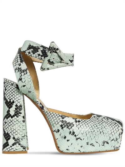 bottega veneta python sandals