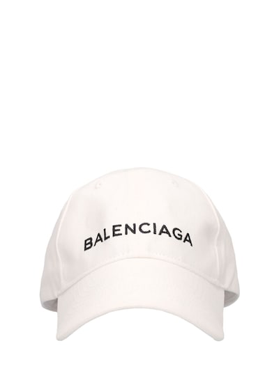 balenciaga beanie white