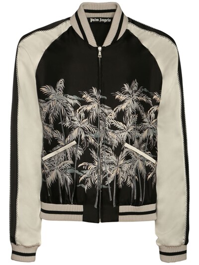 palm angels bomber jacket mens