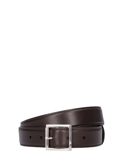 2.5cm soft box classic leather belt - The Row - Women | Luisaviaroma