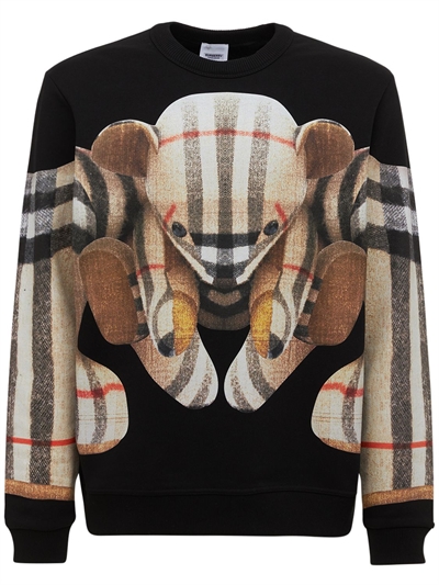 burberry check sweatshirt