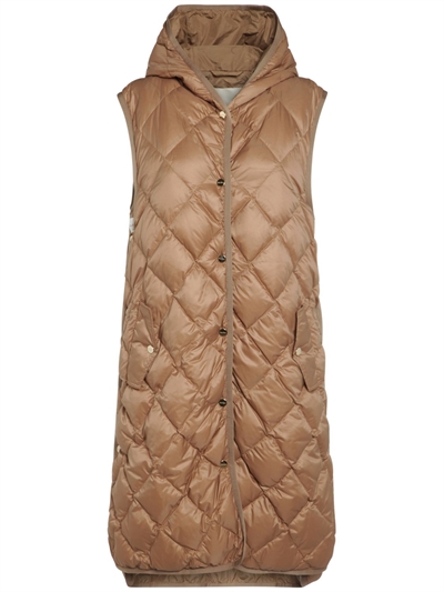 quilted down vest