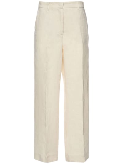 max mara linen pants