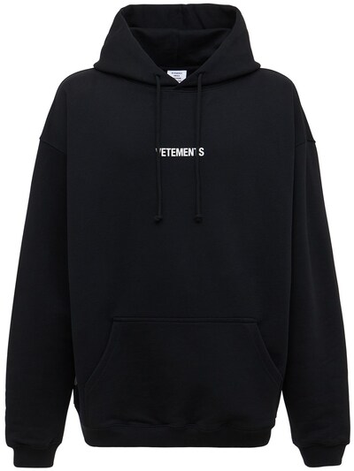 vetements hoodie white