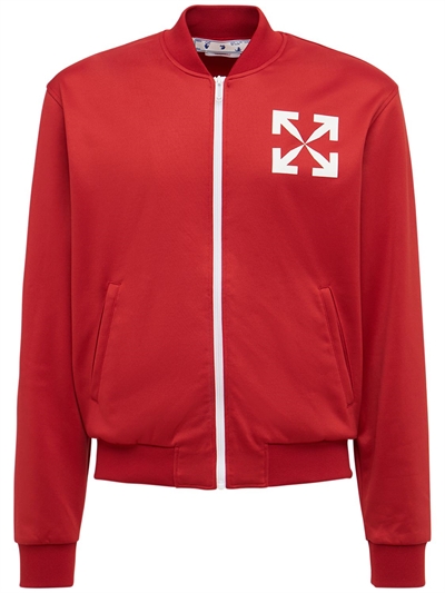 off white track top