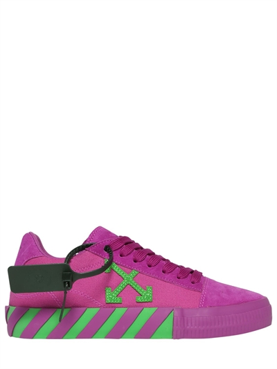 Off-White - Lvr exclusive sneakers vulcanizadas 20mm - Fucsia/Verde |  Luisaviaroma