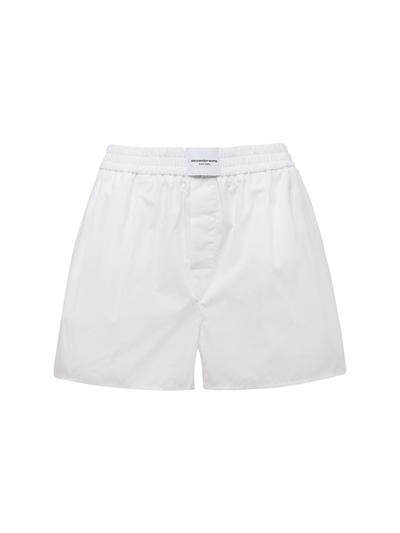 Alexander Wang - Logo cotton boxer 