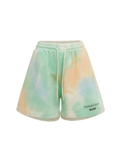 girl blue shorts - MSGM KIDS - Mancini Junior