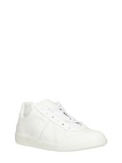 20mm replica rubberized leather sneakers - Maison Margiela - Women ...