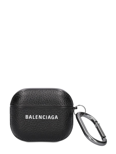 Cash leather airpod pro case - Balenciaga - Men | Luisaviaroma