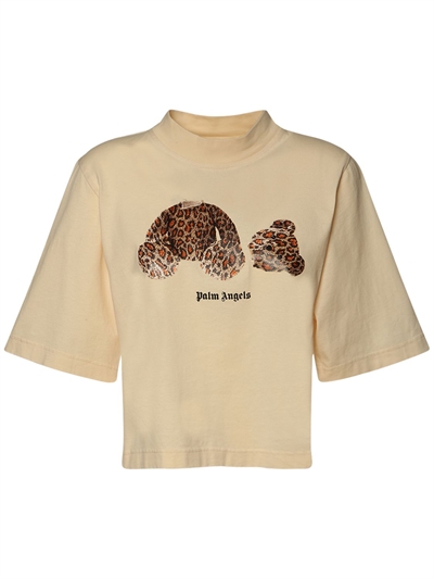Palm Angels - Leopard bear printed 