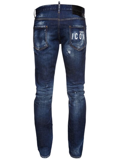 16.5cm icon print cool guy denim jeans - Dsquared2 - Men | Luisaviaroma