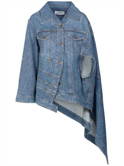 denim cape jacket
