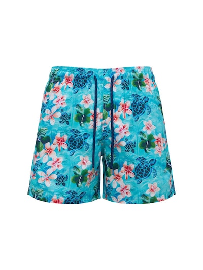 Moorea turtles jungle nylon swim shorts - VILEBREQUIN - Men | Luisaviaroma