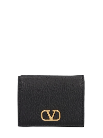 vlogo medium soft vitello leather wallet